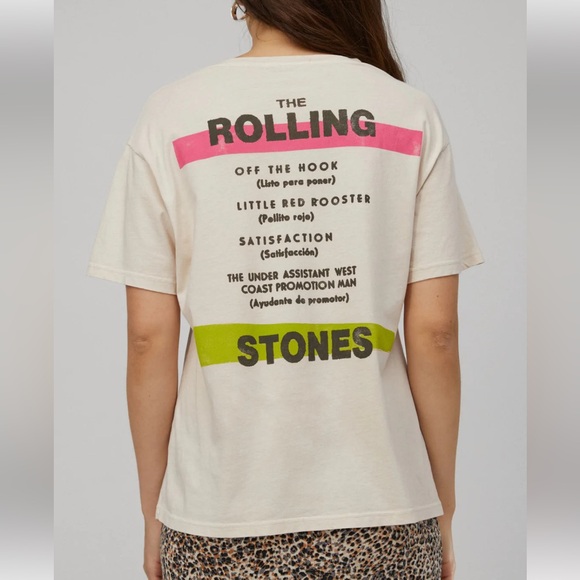 Daydreamer Rolling Stones boyfriend Tee - Picture 2 of 6